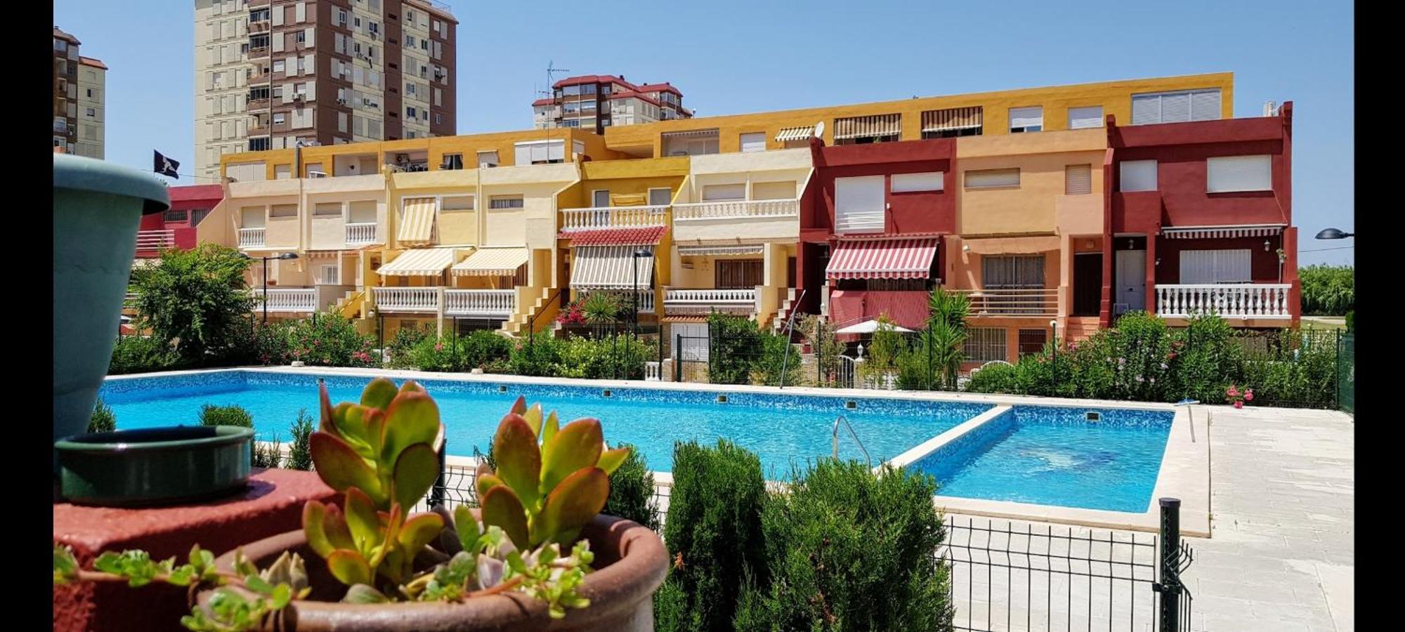 Adosado Playa Pobla Farnals Leilighet Puebla de Farnals Eksteriør bilde